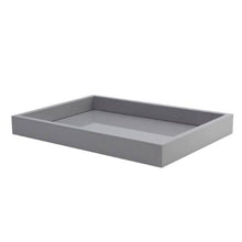 Load image into Gallery viewer, Grey Lacquered Vanity Tray
