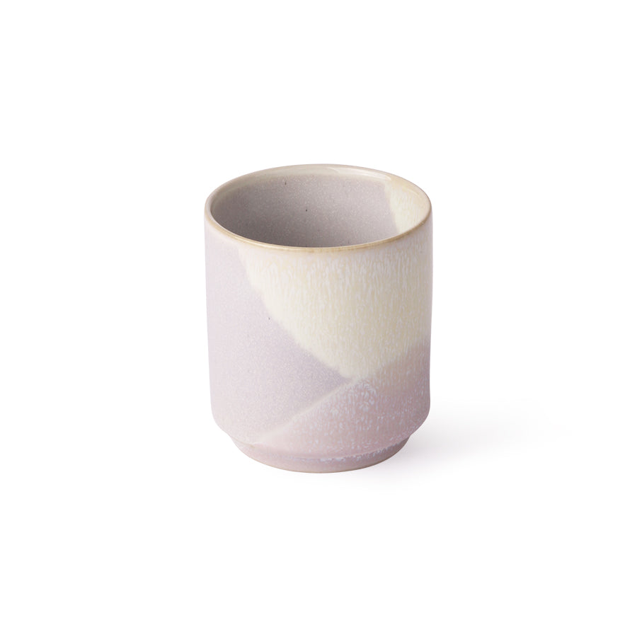 Gallery Ceramics Coffee Mug lilac/yellow