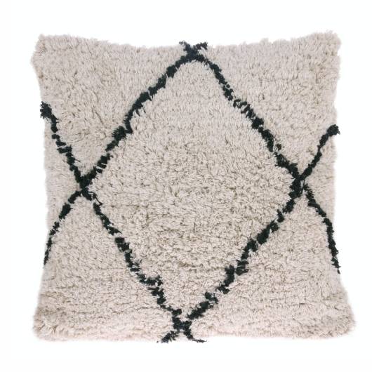 Cotton Diamond Cushion, 50x50