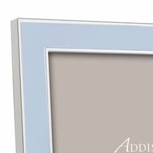 Load image into Gallery viewer, Powder Blue Enamel &amp; Silver Frame
