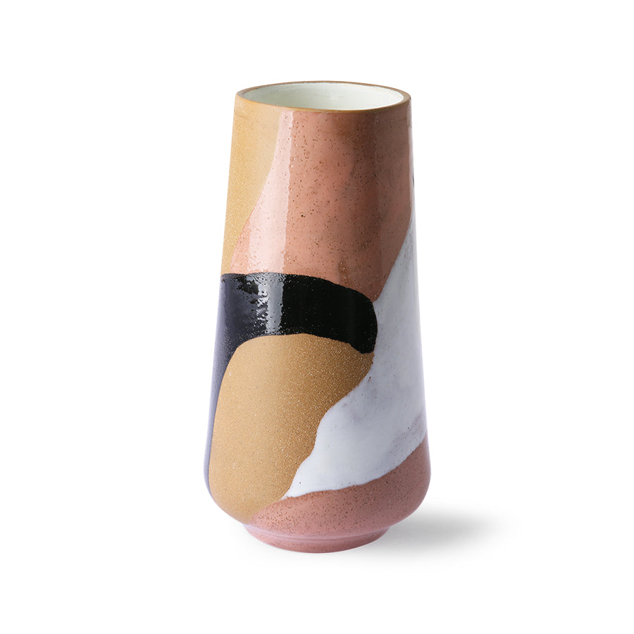 Painted Terracotta Vase