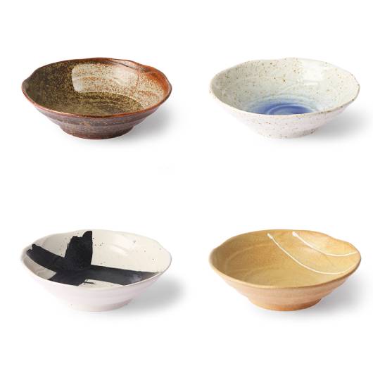 Kyoto Japanese Bowls, S/4